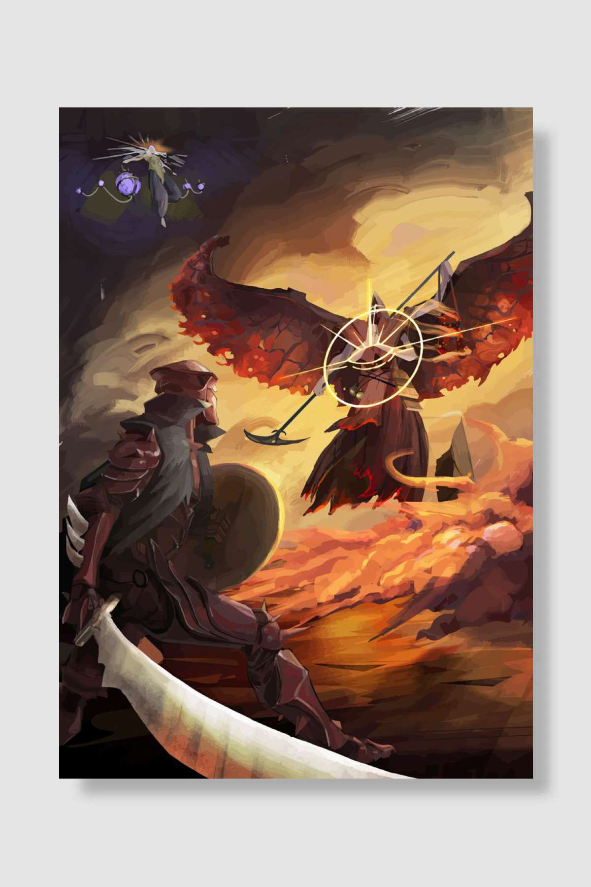 path of exile Oyun Poster Çerçevesiz Yüksek Kalite Oyun Afiş Duvar Poster