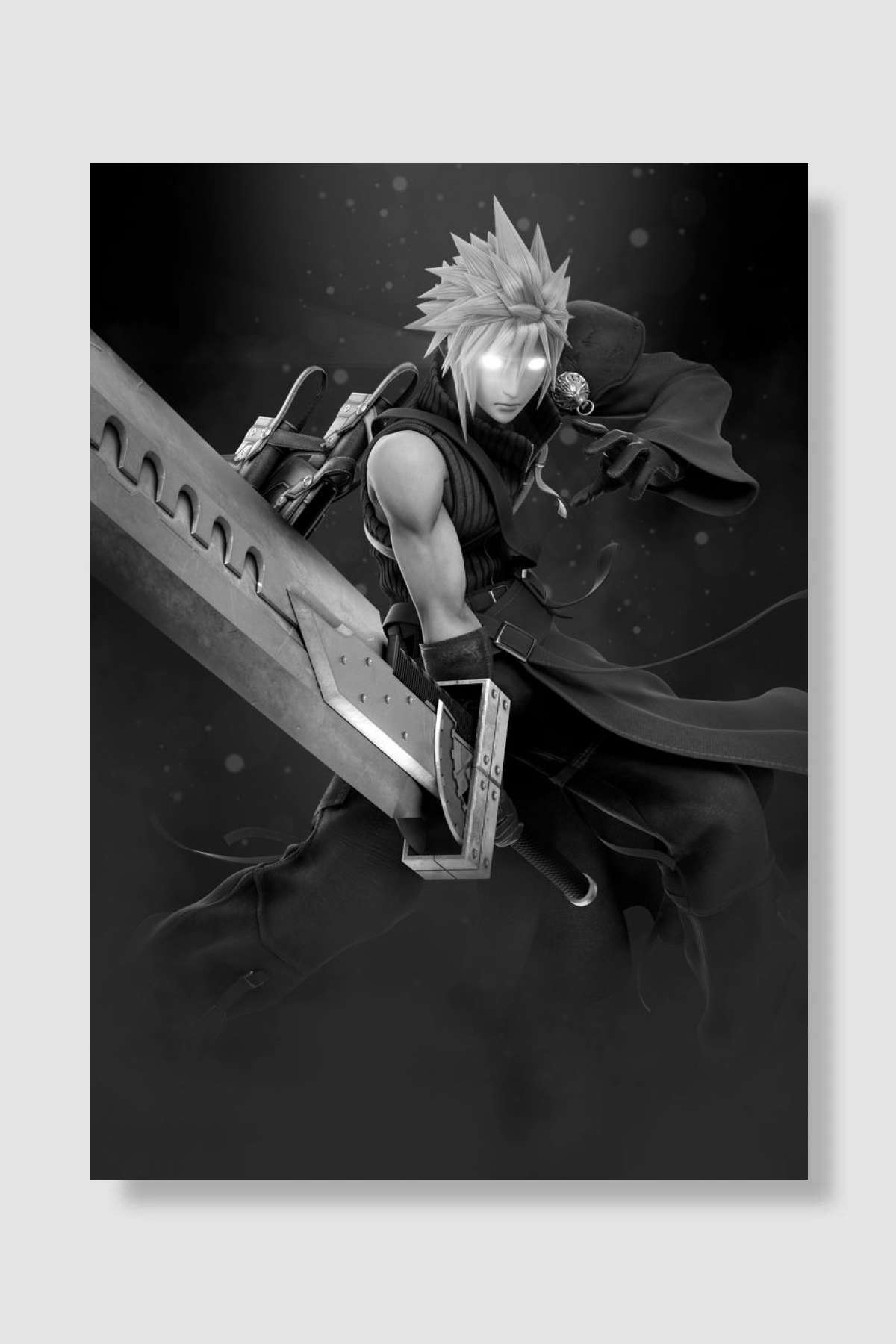 final fantasy Oyun Poster Çerçevesiz Yüksek Kalite Oyun Afiş Duvar Poster