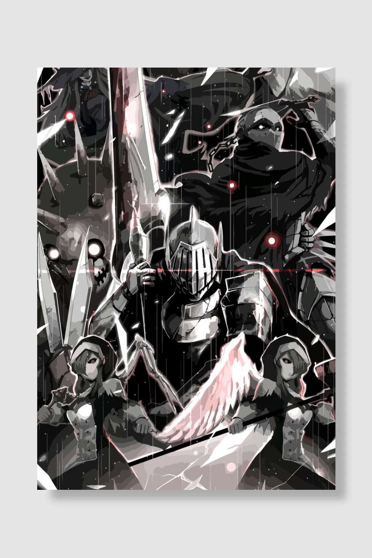 Ender Lilies Oyun Poster Çerçevesiz Yüksek Kalite Oyun Afiş Duvar Poster