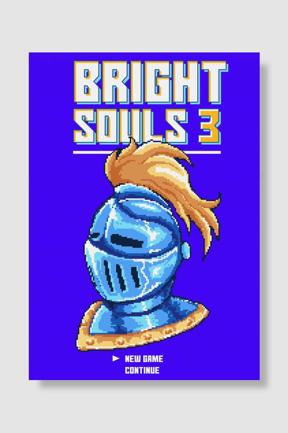 Bright souls Oyun Poster Çerçevesiz Yüksek Kalite Oyun Afiş Duvar Poster