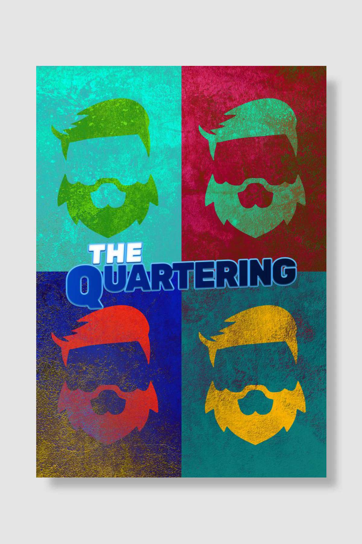 The Quartering Pop Oyun Poster Çerçevesiz Yüksek Kalite Oyun Afiş Duvar Poster