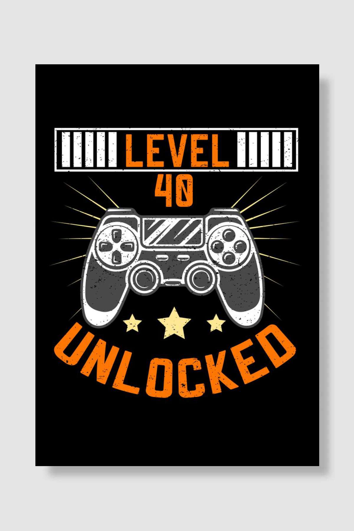 Birthday 40 Man Oyun Poster Çerçevesiz Yüksek Kalite Oyun Afiş Duvar Poster