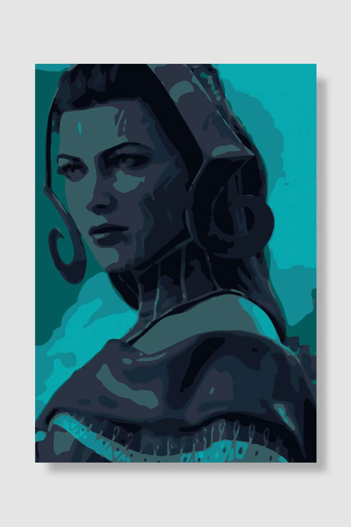 Warlock Oyun Poster Çerçevesiz Yüksek Kalite Oyun Afiş Duvar Poster