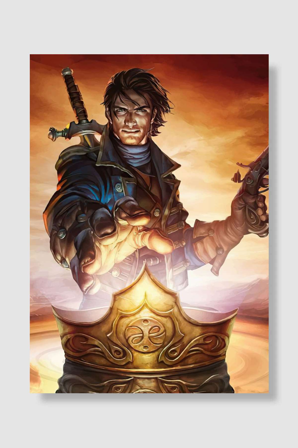 fable Oyun Poster Çerçevesiz Yüksek Kalite Oyun Afiş Duvar Poster
