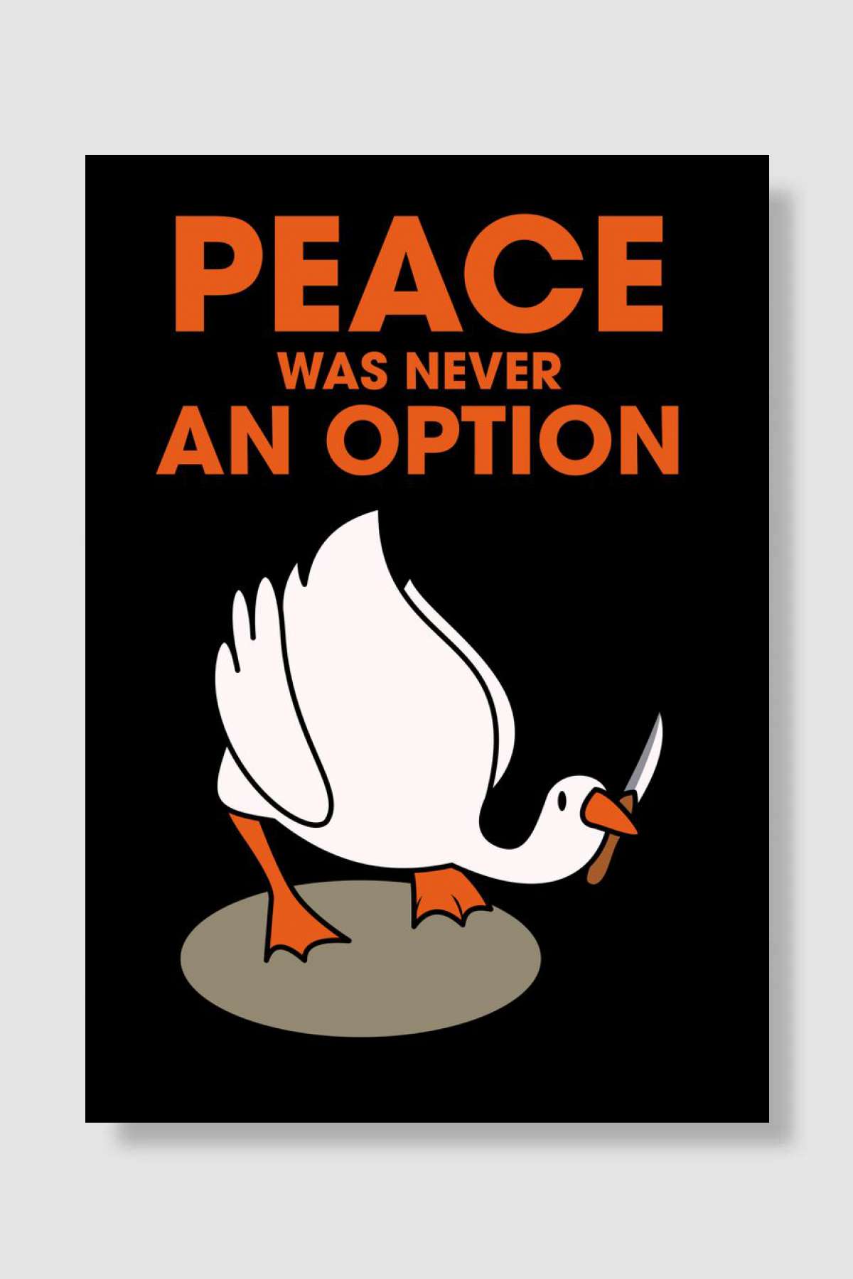 honk Oyun Poster Çerçevesiz Yüksek Kalite Oyun Afiş Duvar Poster