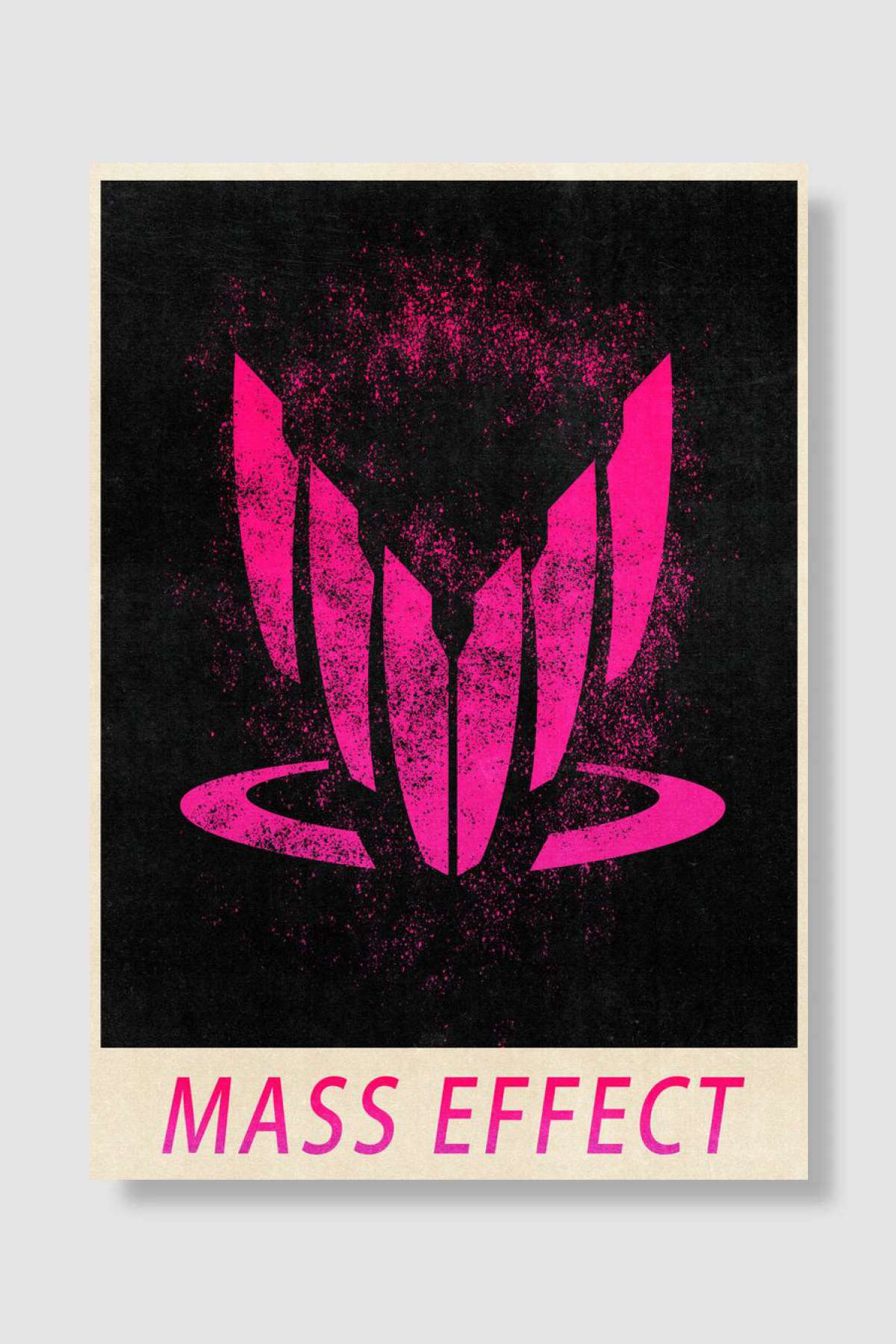 mass effect Oyun Poster Çerçevesiz Yüksek Kalite Oyun Afiş Duvar Poster