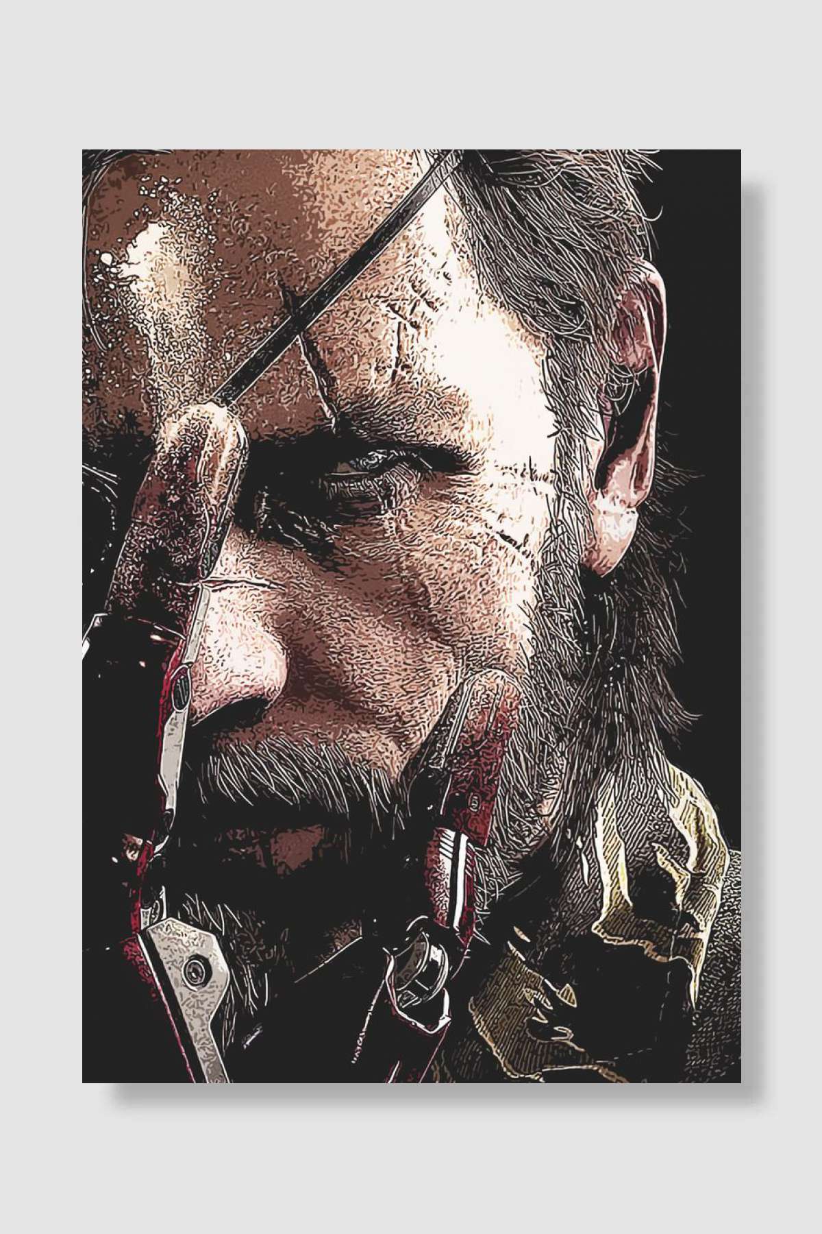 big boss Oyun Poster Çerçevesiz Yüksek Kalite Oyun Afiş Duvar Poster - En İyi Fiyatlarla