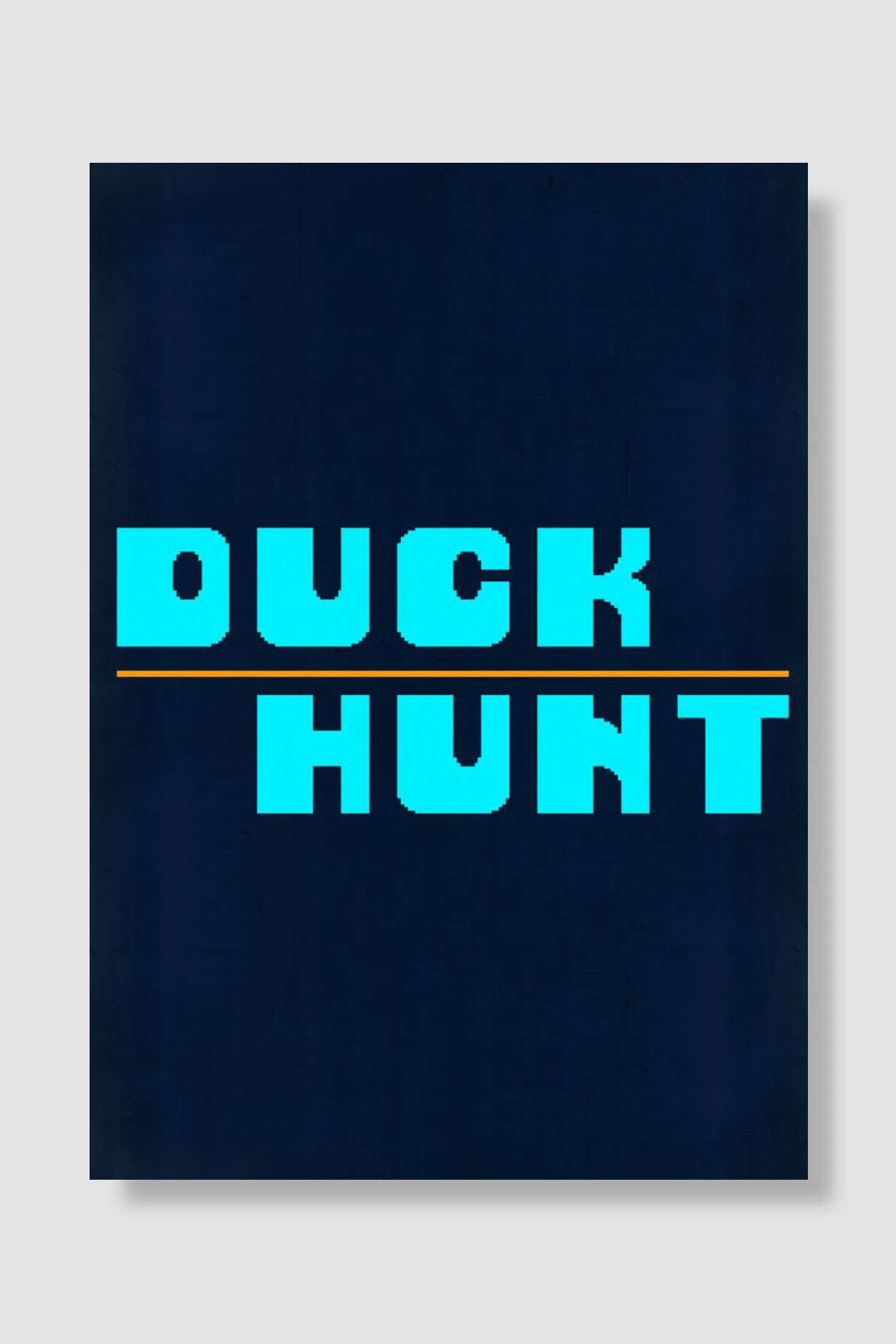 DUCKHUNT NES TITLE SCREEN Oyun Poster Çerçevesiz Yüksek Kalite Oyun Afiş Duvar Poster