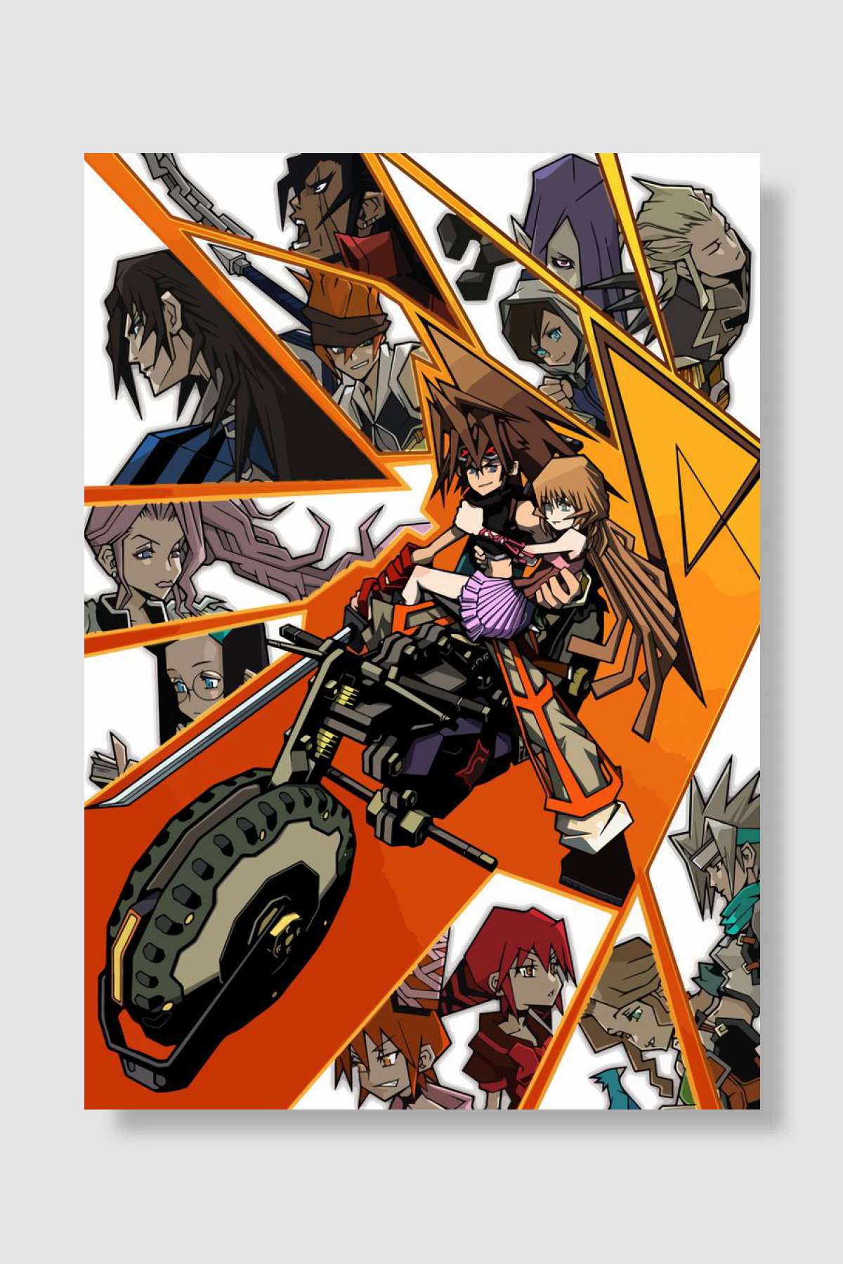 musashi Oyun Poster Çerçevesiz Yüksek Kalite Oyun Afiş Duvar Poster