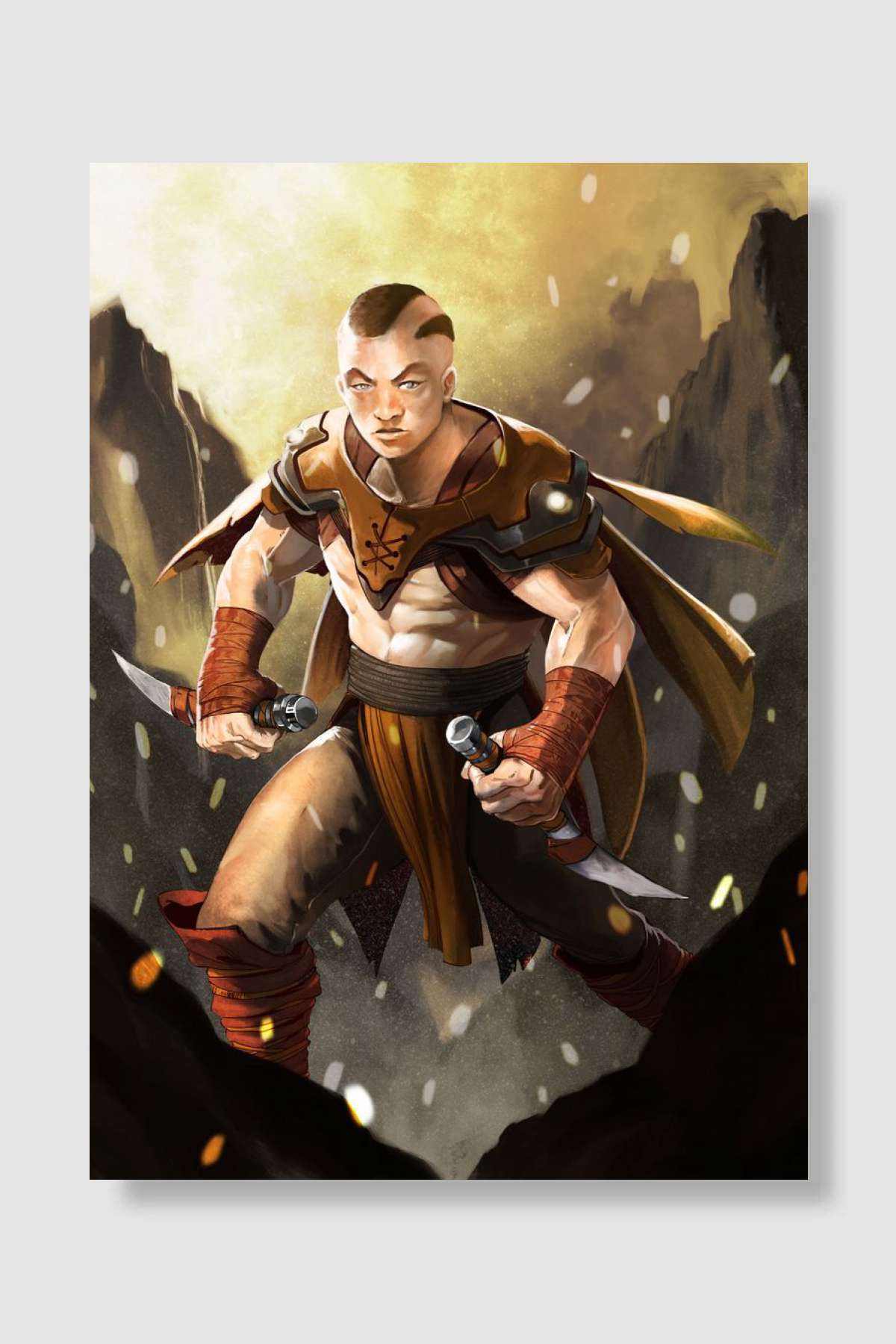 Crestmoor Vonerik Oyun Poster Çerçevesiz Yüksek Kalite Oyun Afiş Duvar Poster