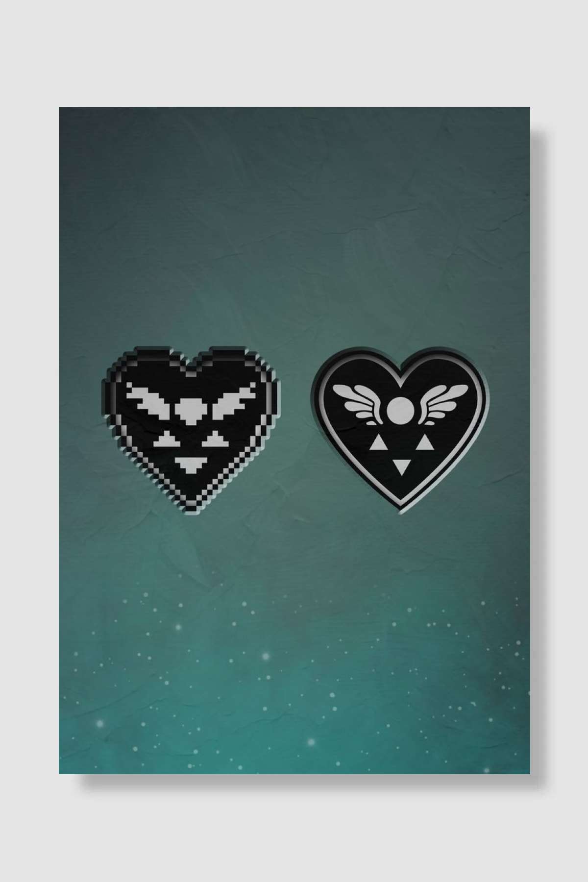 Deltarune Oyun Poster Çerçevesiz Yüksek Kalite Oyun Afiş Duvar Poster