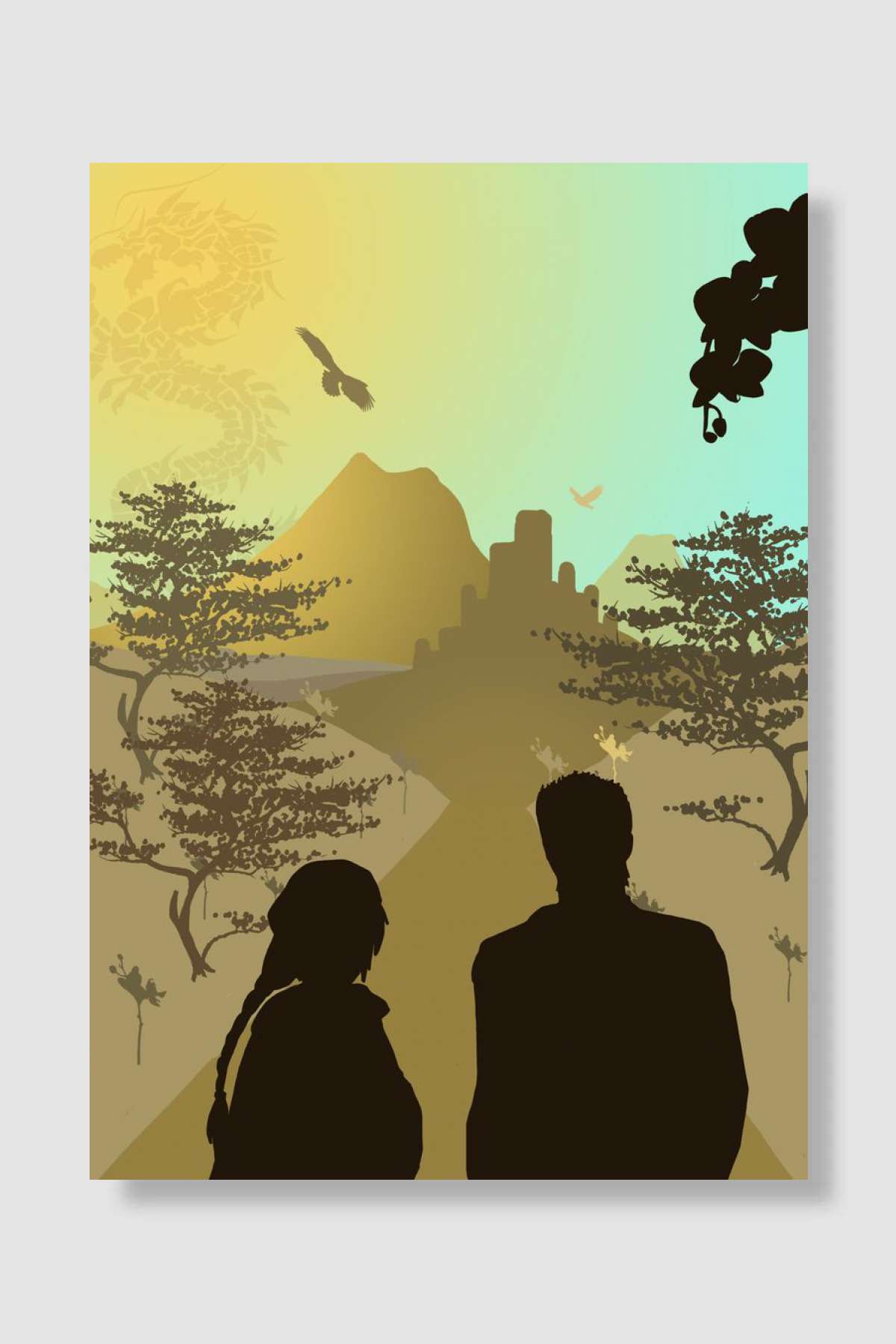 Shenmue Inspired Art Oyun Poster Çerçevesiz Yüksek Kalite Oyun Afiş Duvar Poster
