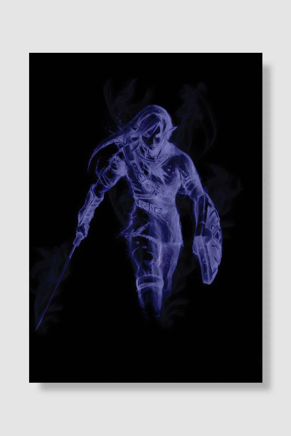 zelda breath of the wild Oyun Poster Çerçevesiz Yüksek Kalite Oyun Afiş Duvar Poster