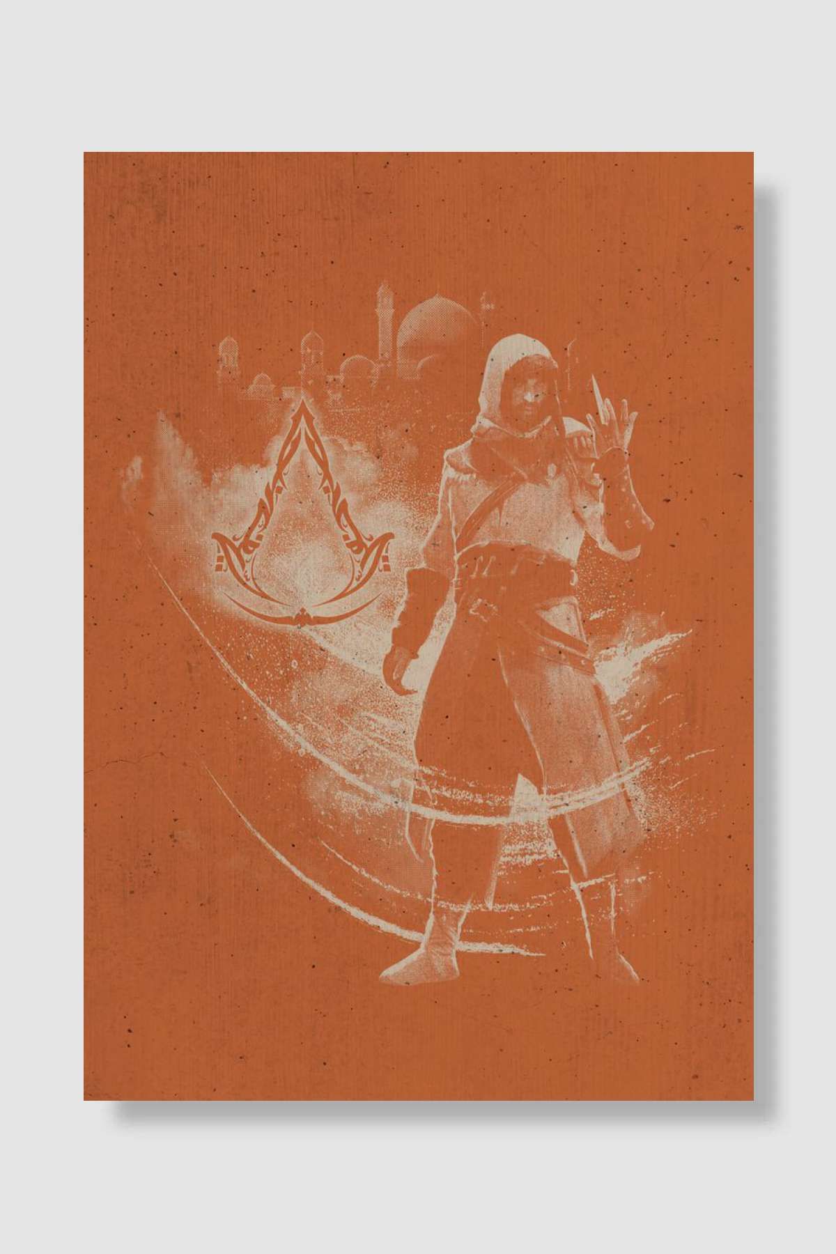 Basim Orange Oyun Poster Çerçevesiz Yüksek Kalite Oyun Afiş Duvar Poster