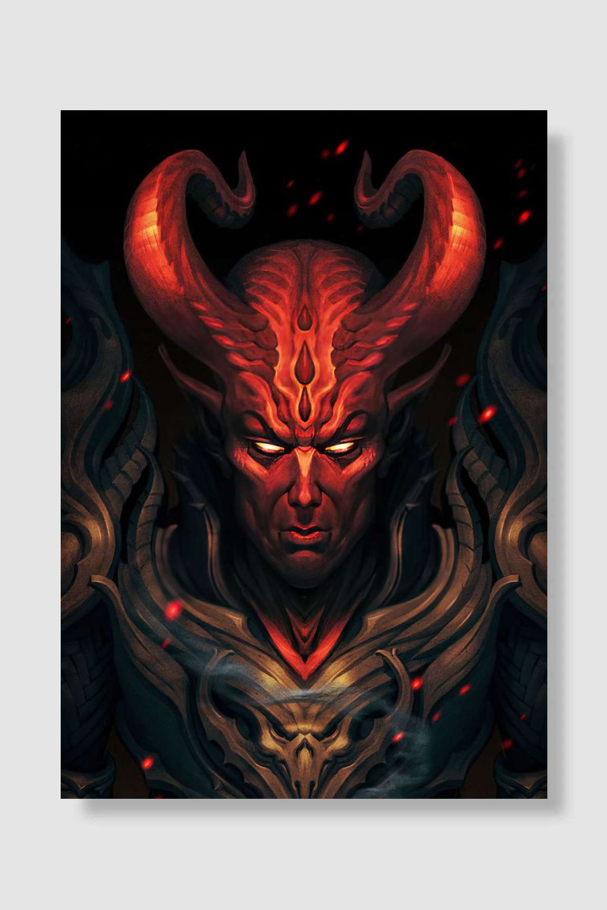 Red Devils Oyun Poster Çerçevesiz Yüksek Kalite Oyun Afiş Duvar Poster - En İyi Fiyatlarla