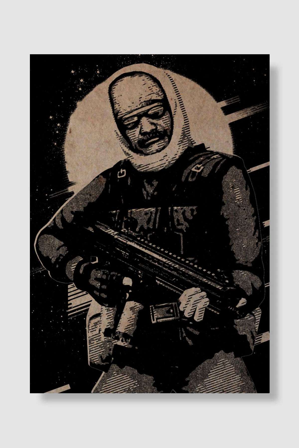 cs 4 Oyun Poster Çerçevesiz Yüksek Kalite Oyun Afiş Duvar Poster