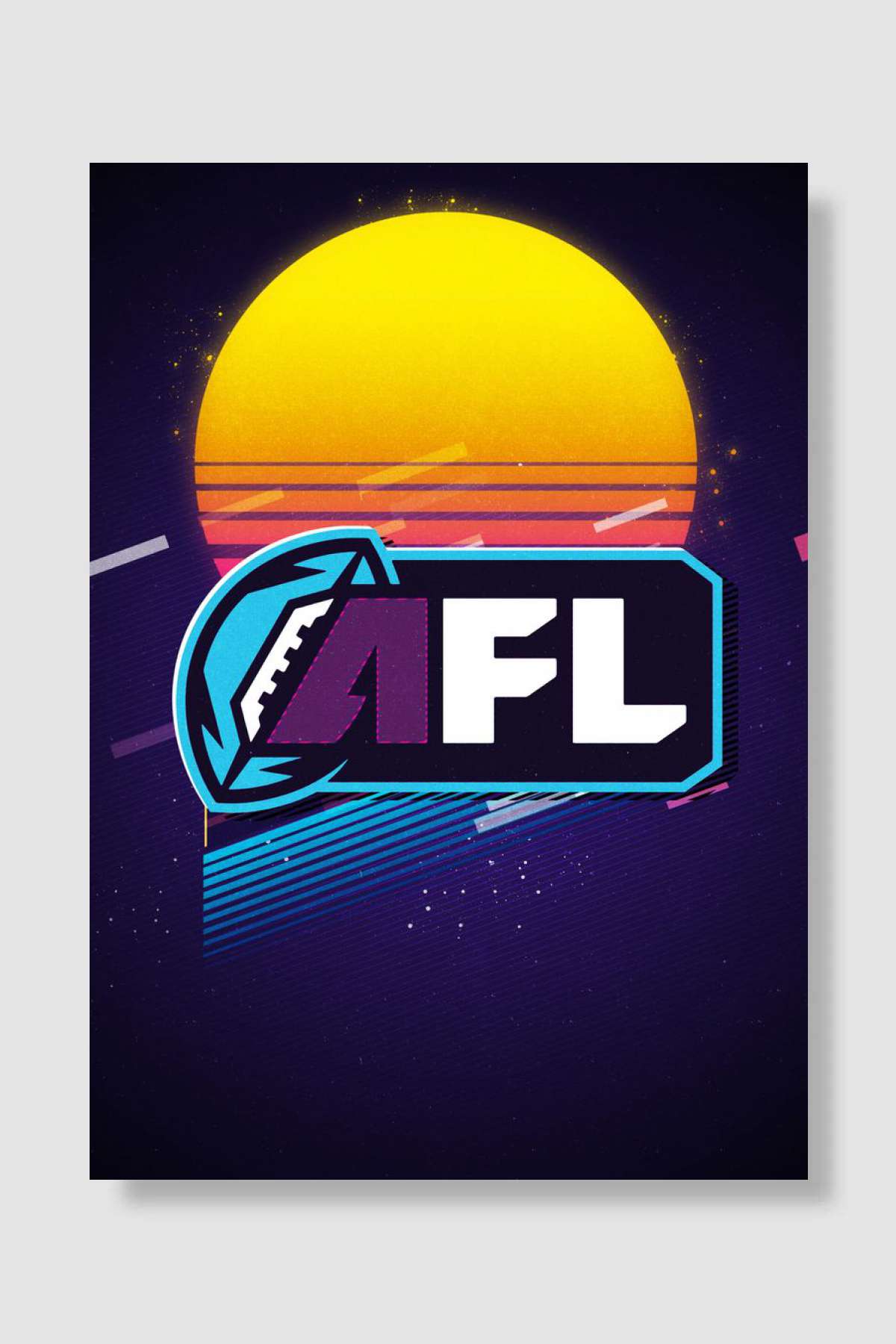 AFL Evolution Oyun Poster Çerçevesiz Yüksek Kalite Oyun Afiş Duvar Poster