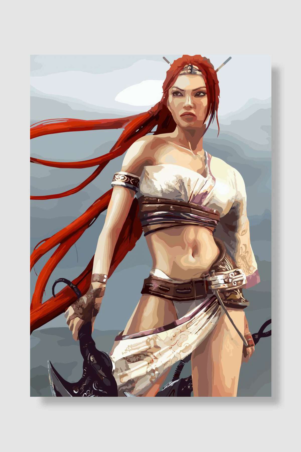 game illustration Oyun Poster Çerçevesiz Yüksek Kalite Oyun Afiş Duvar Poster