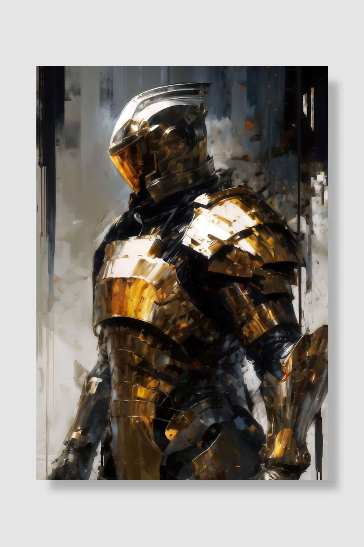 Space soldier Oyun Poster Çerçevesiz Yüksek Kalite Oyun Afiş Duvar Poster