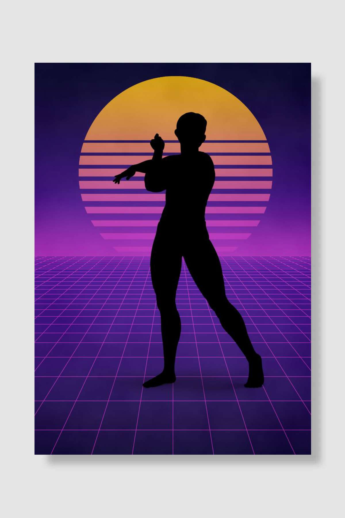 Retro Wii Fit Trainer M Oyun Poster Çerçevesiz Yüksek Kalite Oyun Afiş Duvar Poster - En İyi Fiyatlarla