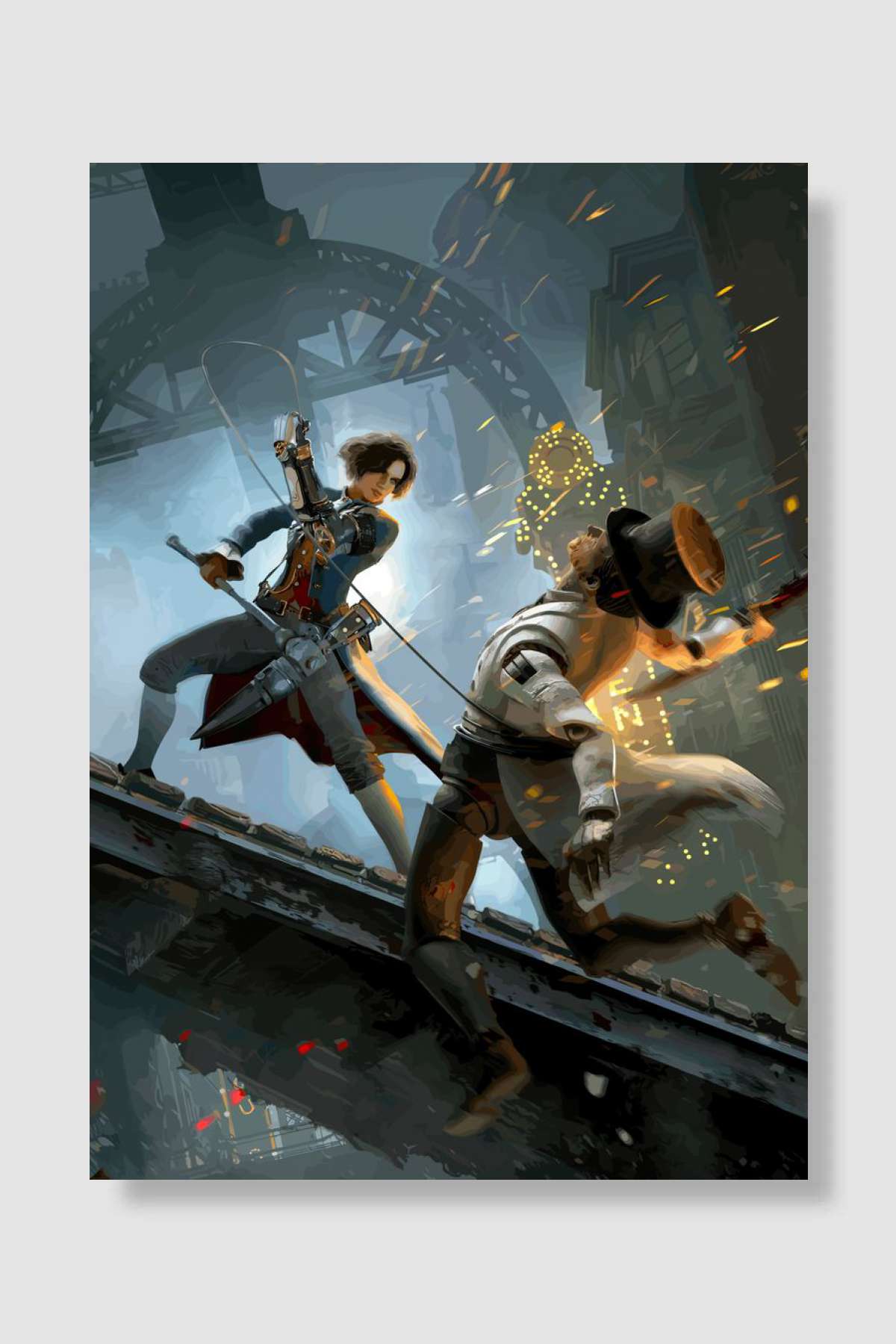 Lies Of P Game Oyun Poster Çerçevesiz Yüksek Kalite Oyun Afiş Duvar Poster