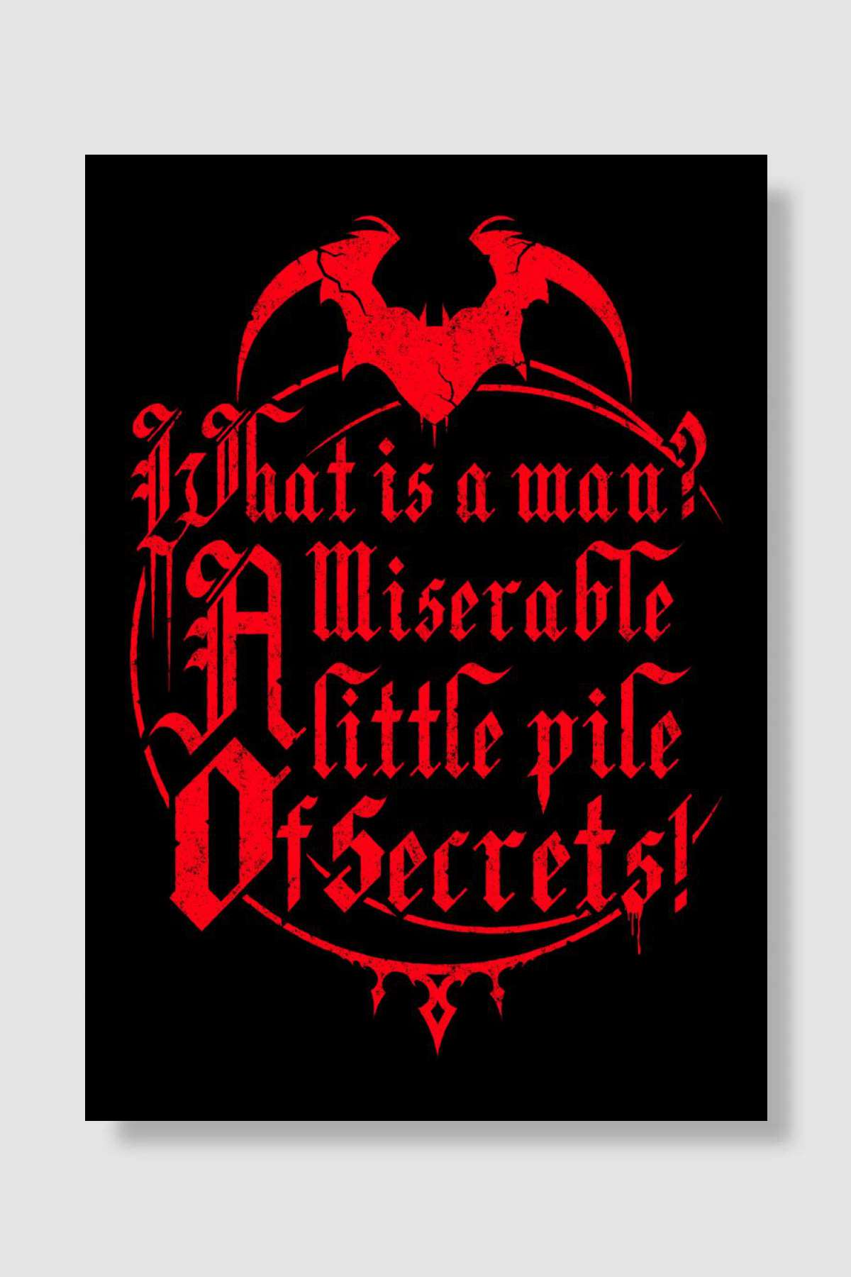 A pile of secrets Oyun Poster Çerçevesiz Yüksek Kalite Oyun Afiş Duvar Poster