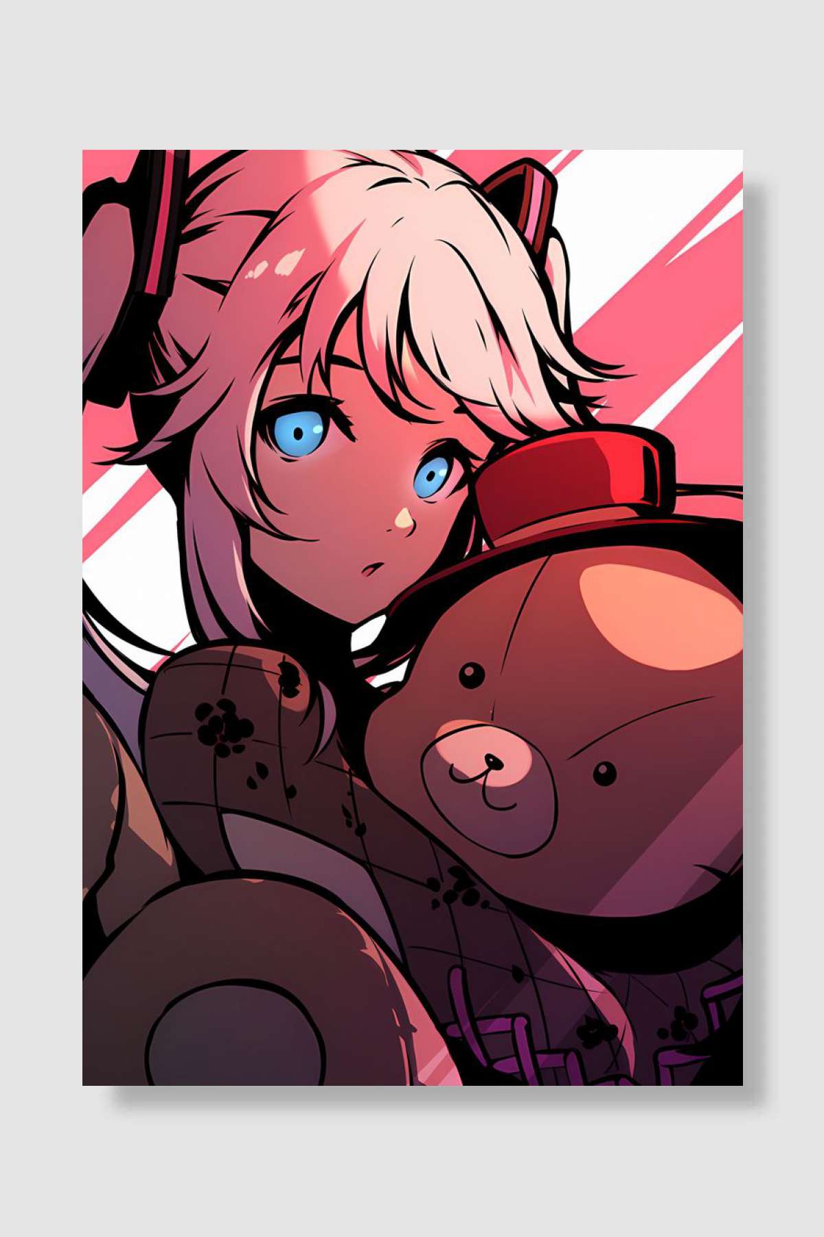 Cold Girl Heroes Oyun Poster Çerçevesiz Yüksek Kalite Oyun Afiş Duvar Poster