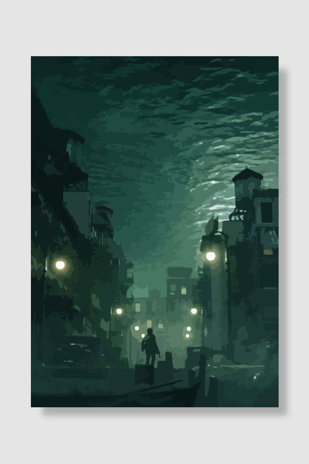 The Singkin City Oyun Poster Çerçevesiz Yüksek Kalite Oyun Afiş Duvar Poster