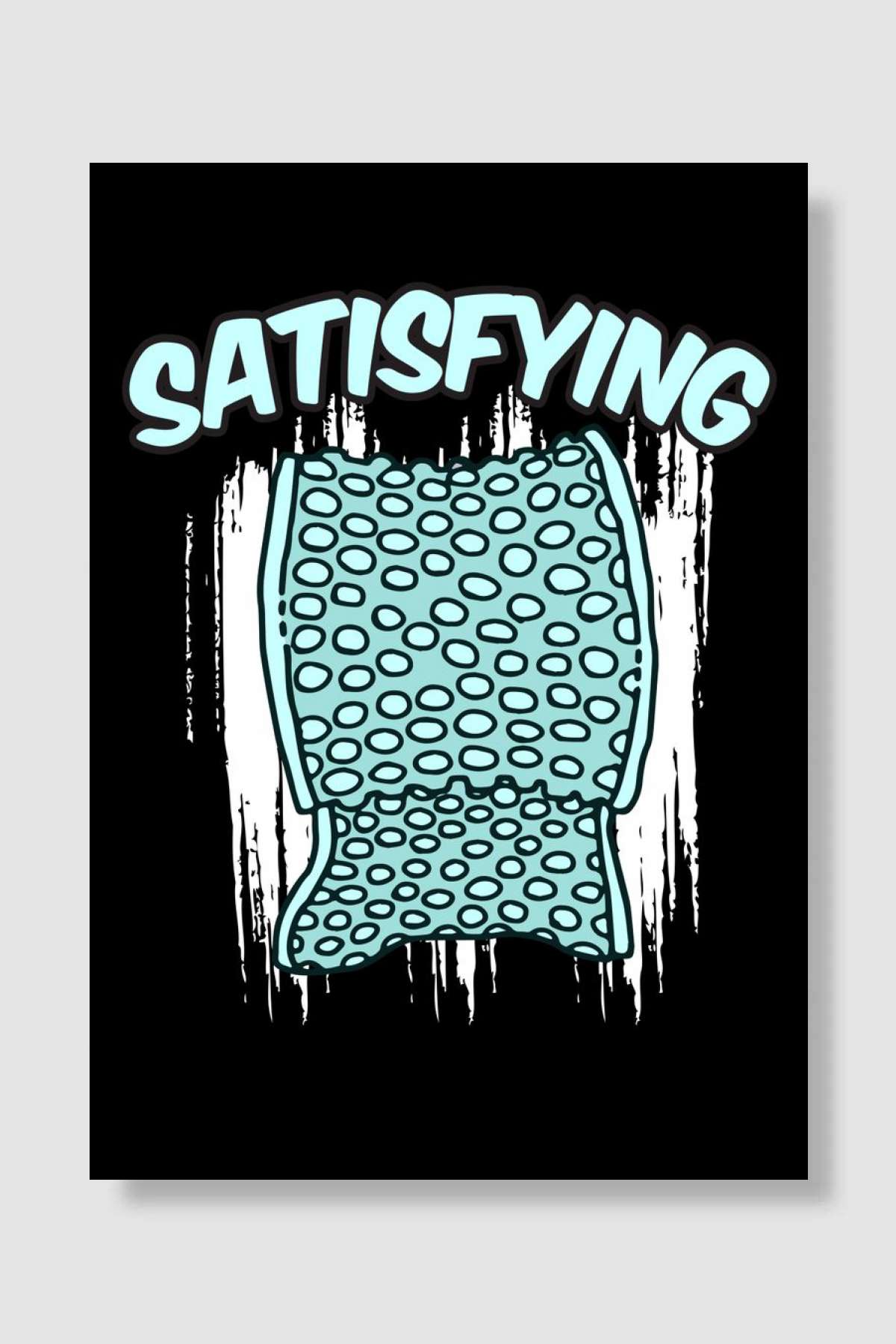 Satisfying Bubble Wrap Oyun Poster Çerçevesiz Yüksek Kalite Oyun Afiş Duvar Poster