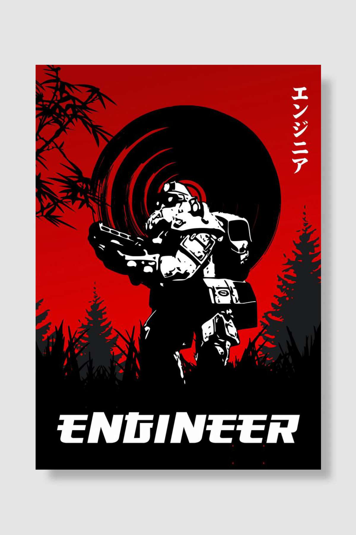 Deep Rock Galactic Enginee Oyun Poster Çerçevesiz Yüksek Kalite Oyun Afiş Duvar Poster