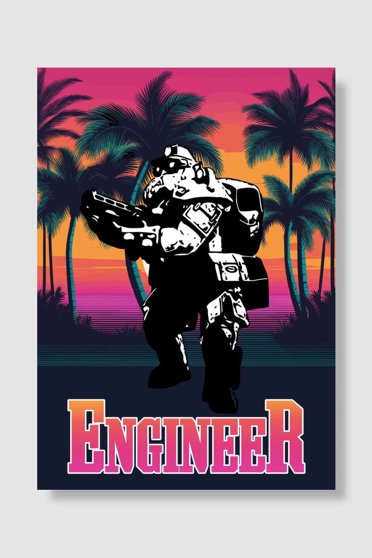 Deep Rock Galactic Enginee Oyun Poster Çerçevesiz Yüksek Kalite Oyun Afiş Duvar Poster - En İyi Fiyatlarla