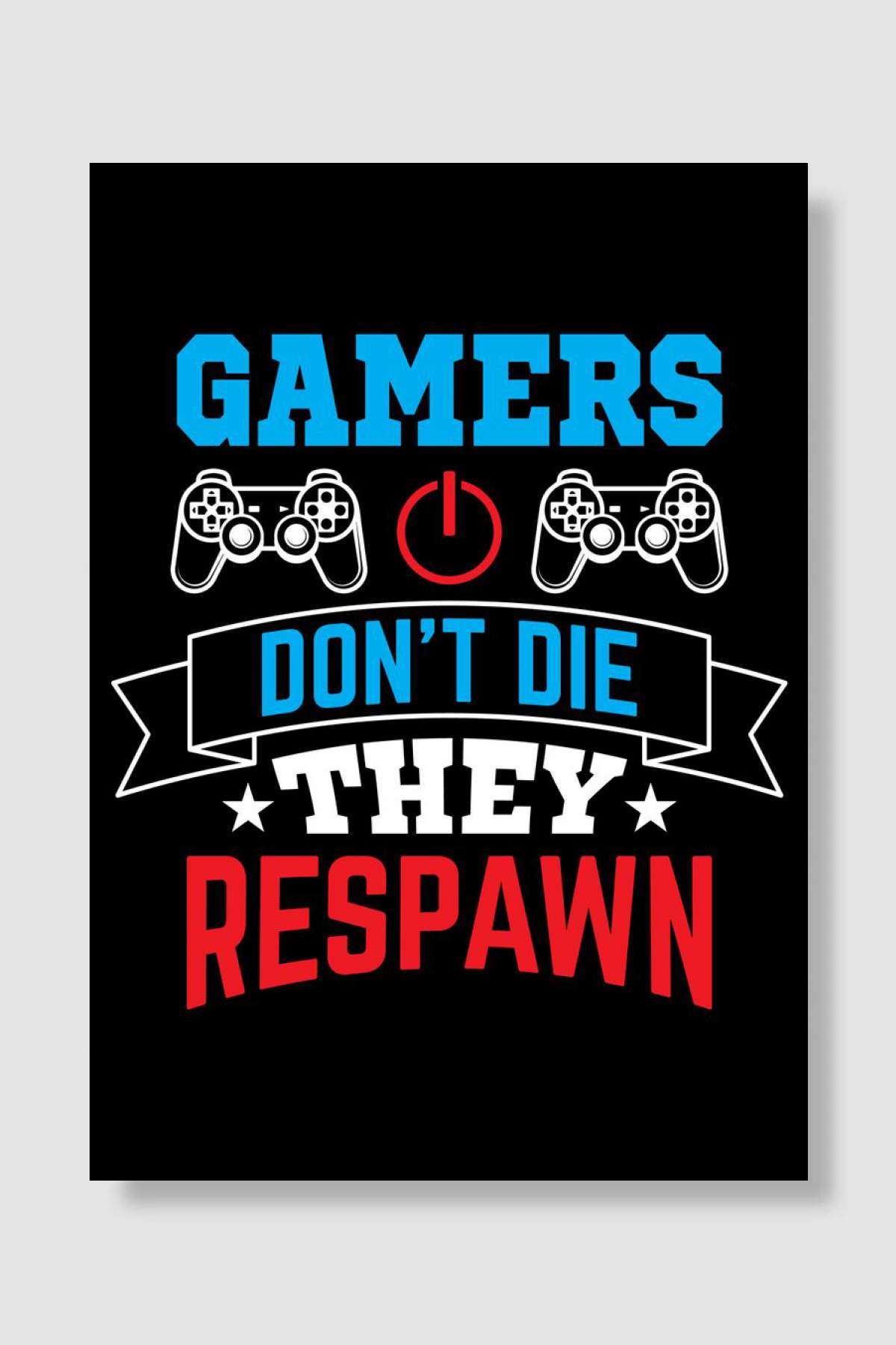 Gamer Gaming Video Game Oyun Poster Çerçevesiz Yüksek Kalite Oyun Afiş Duvar Poster