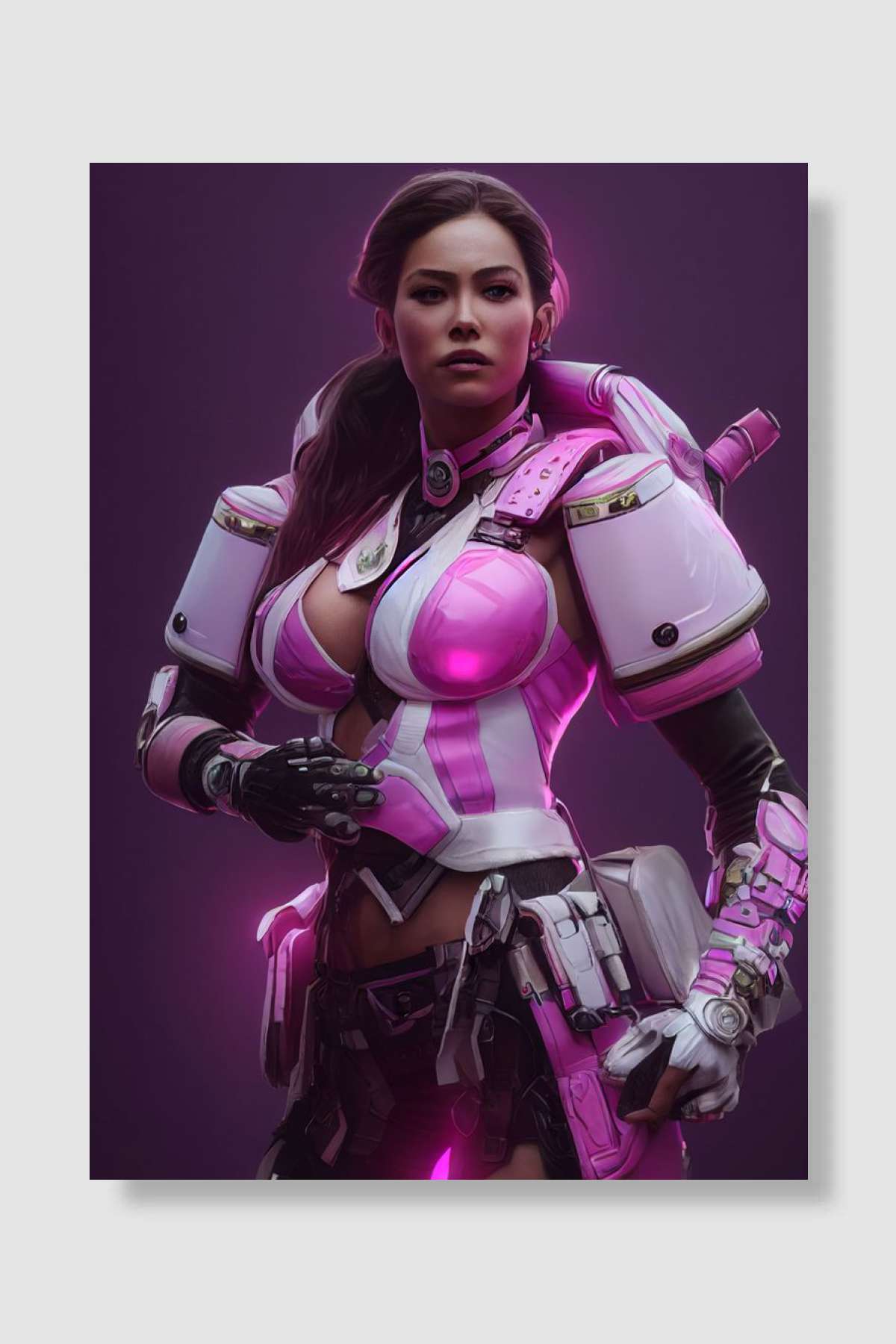 warrior women Oyun Poster Çerçevesiz Yüksek Kalite Oyun Afiş Duvar Poster