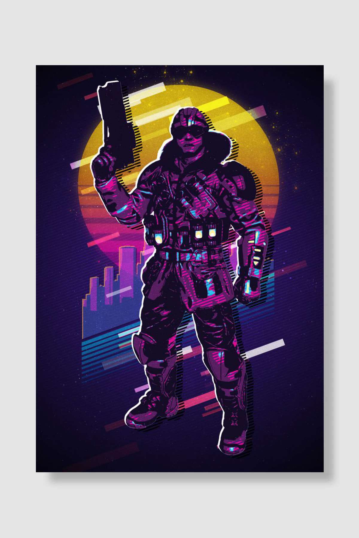 fighting game Oyun Poster Çerçevesiz Yüksek Kalite Oyun Afiş Duvar Poster