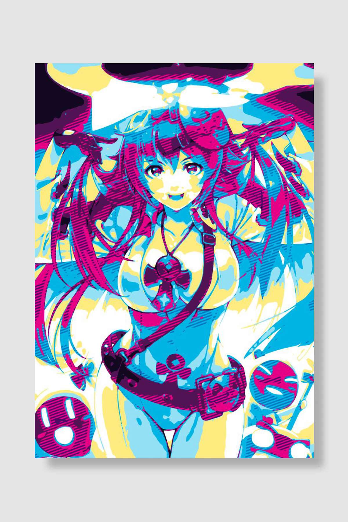 Guilty Gear Strive Oyun Poster Çerçevesiz Yüksek Kalite Oyun Afiş Duvar Poster