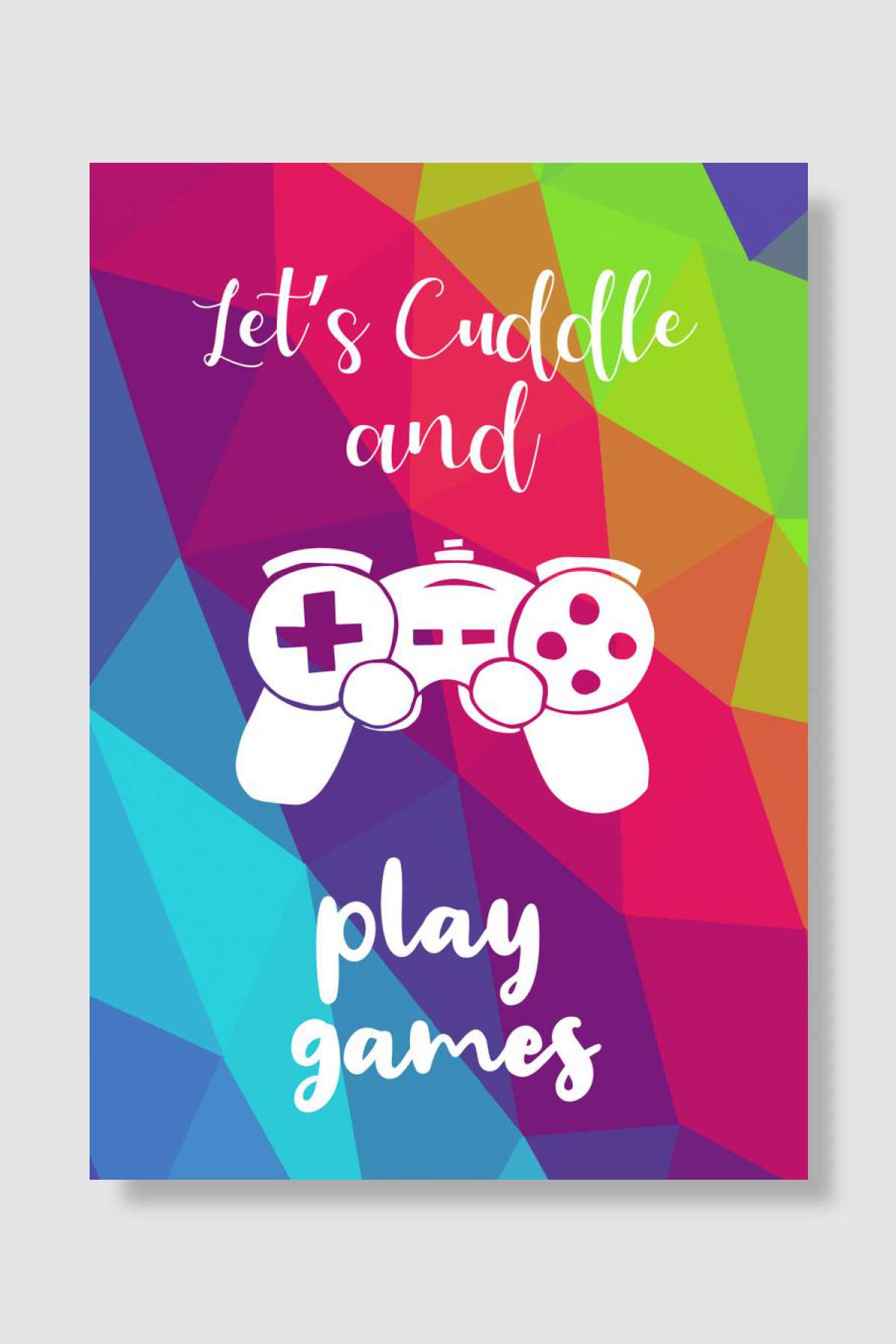 Cuddle and Play Games 5 Oyun Poster Çerçevesiz Yüksek Kalite Oyun Afiş Duvar Poster