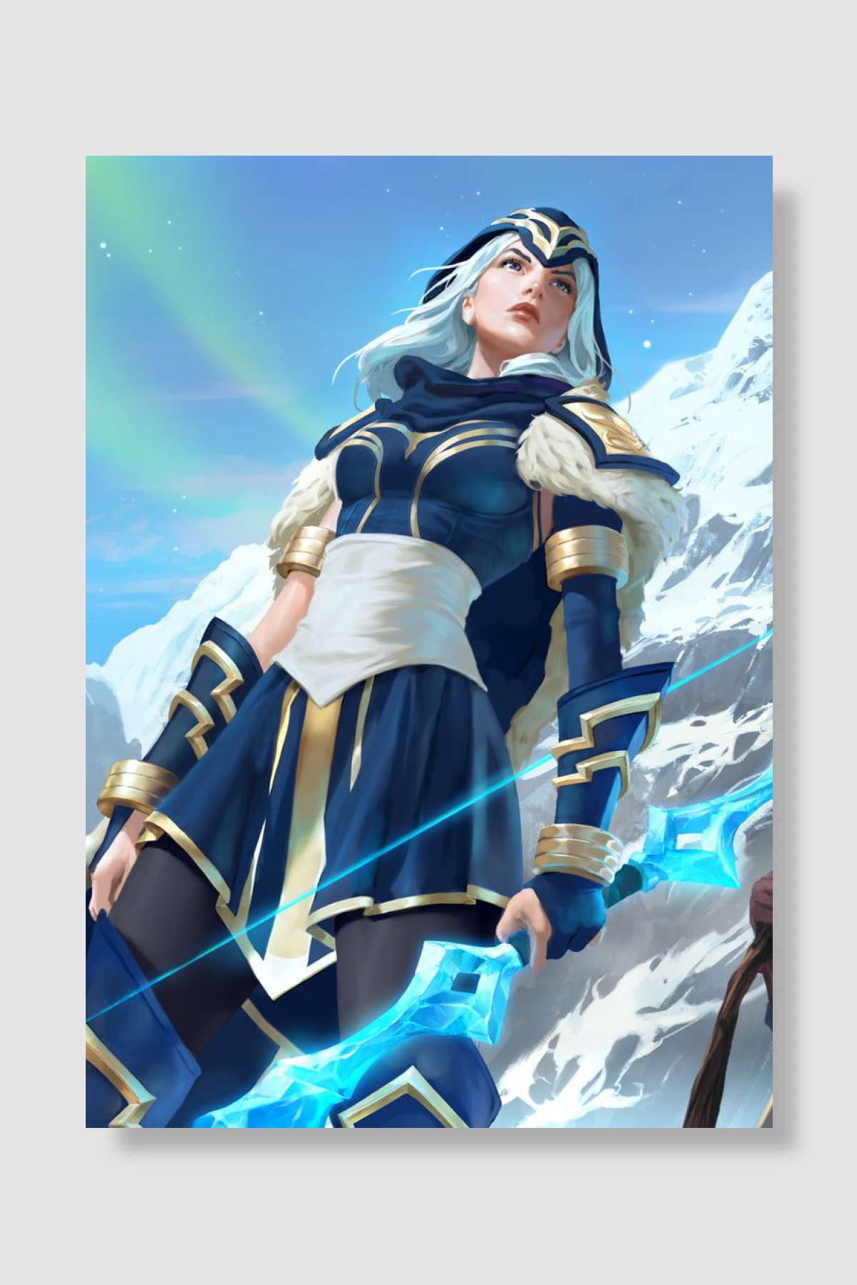 The Frost Archer v Oyun Poster Çerçevesiz Yüksek Kalite Oyun Afiş Duvar Poster