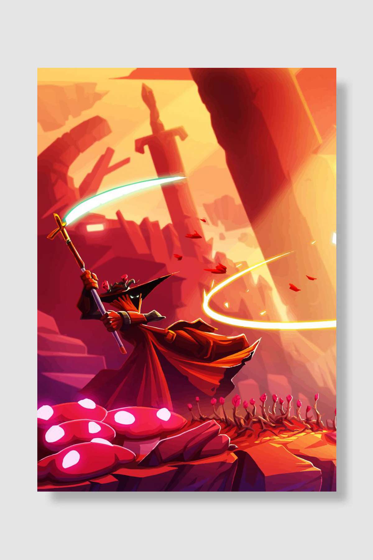Dead Cells Oyun Poster Çerçevesiz Yüksek Kalite Oyun Afiş Duvar Poster