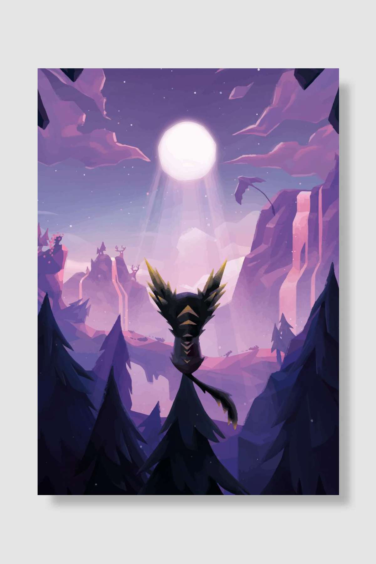 Fe Oyun Poster Çerçevesiz Yüksek Kalite Oyun Afiş Duvar Poster