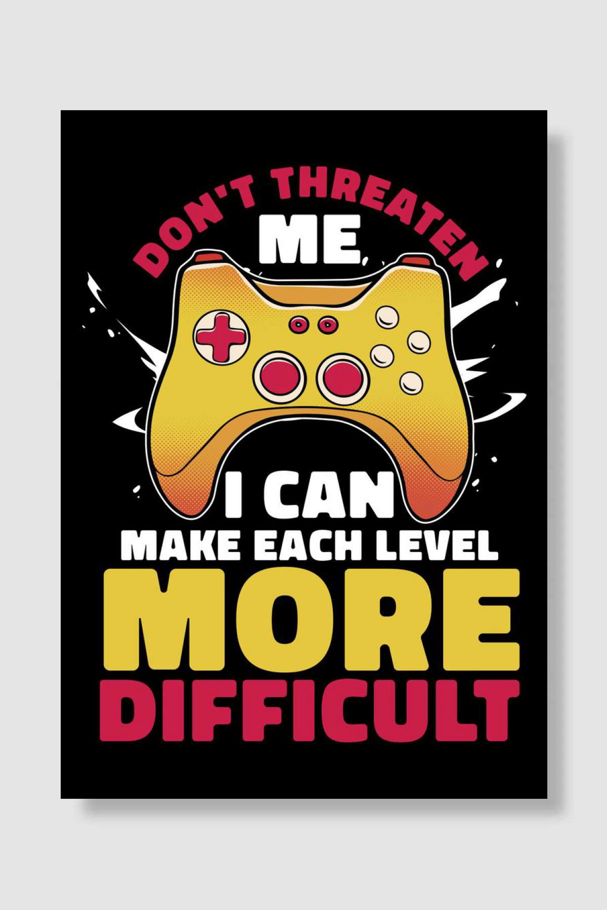 Gaming Video Games Gamer Oyun Poster Çerçevesiz Yüksek Kalite Oyun Afiş Duvar Poster