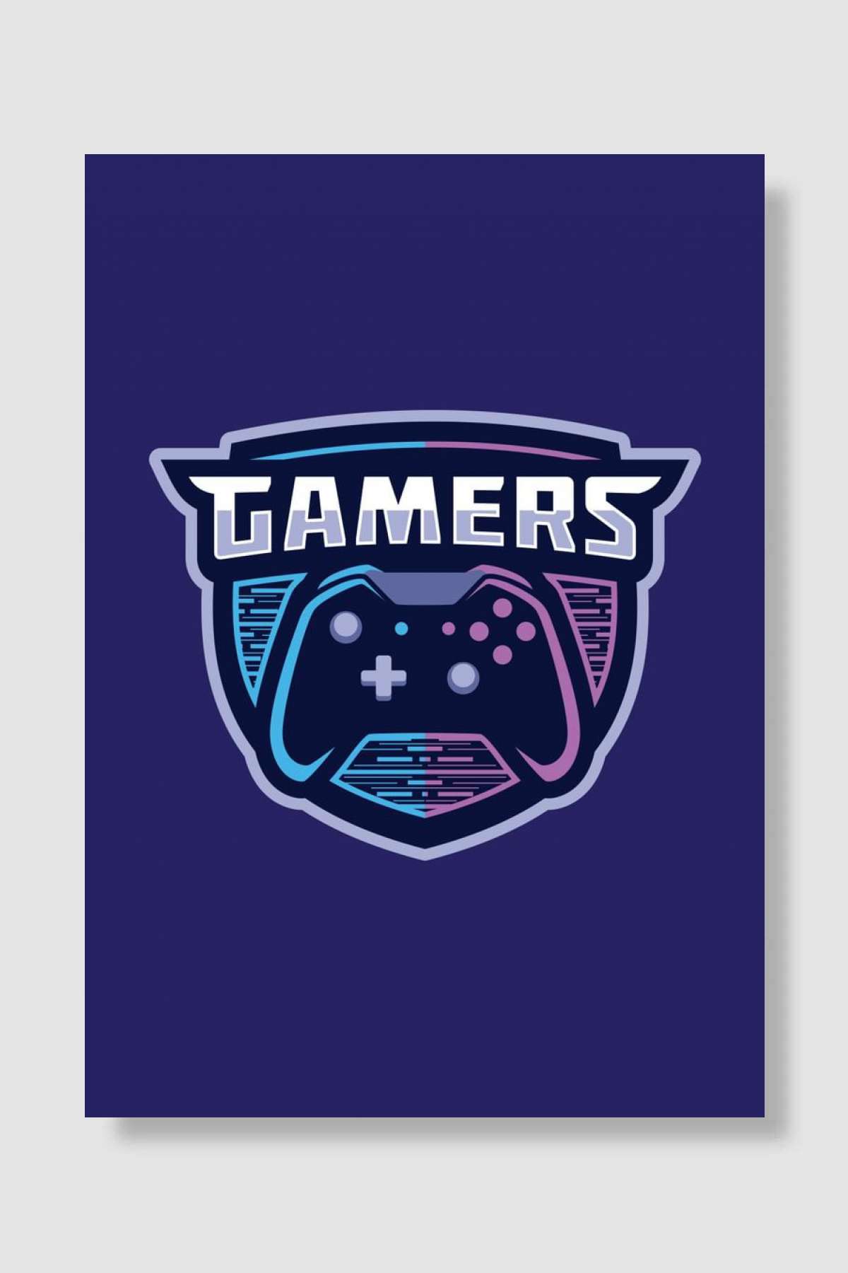 Two Tone Games Console Oyun Poster Çerçevesiz Yüksek Kalite Oyun Afiş Duvar Poster