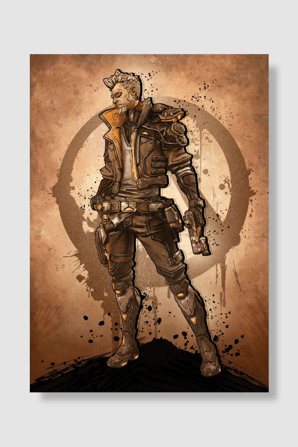 Zane Oyun Poster Çerçevesiz Yüksek Kalite Oyun Afiş Duvar Poster