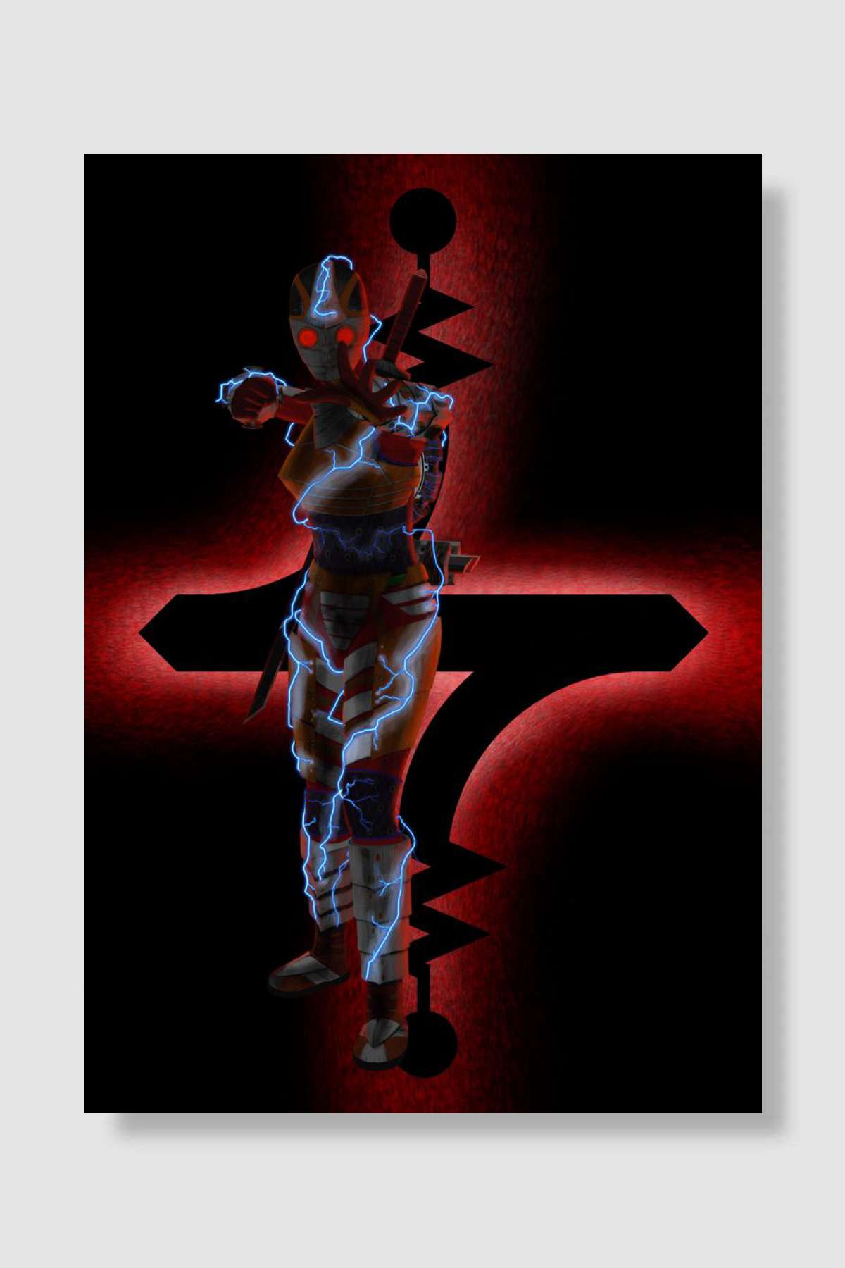 Alt Industria Gen4 Armor Oyun Poster Çerçevesiz Yüksek Kalite Oyun Afiş Duvar Poster