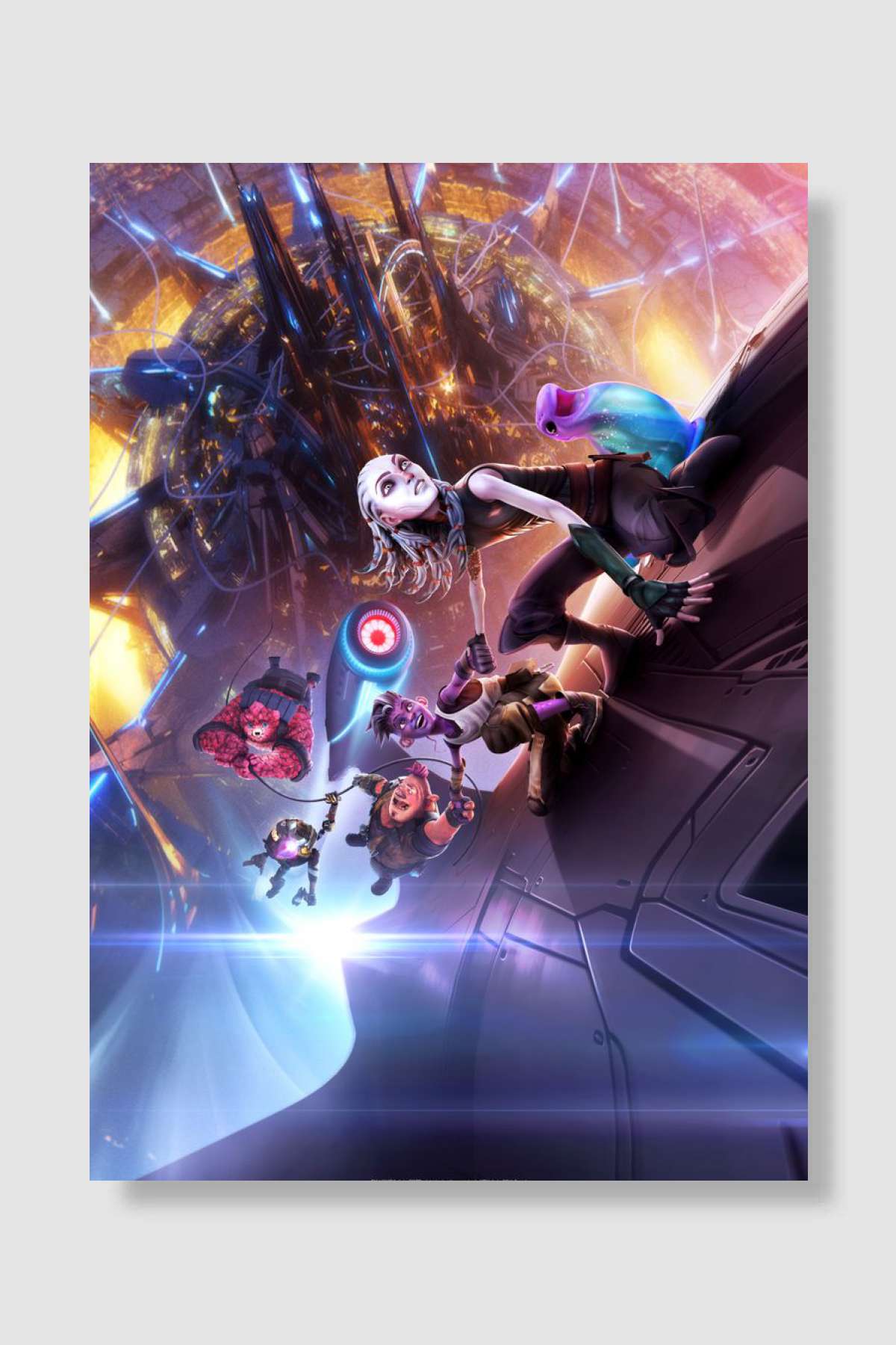 Protostar Crew Oyun Poster Çerçevesiz Yüksek Kalite Oyun Afiş Duvar Poster