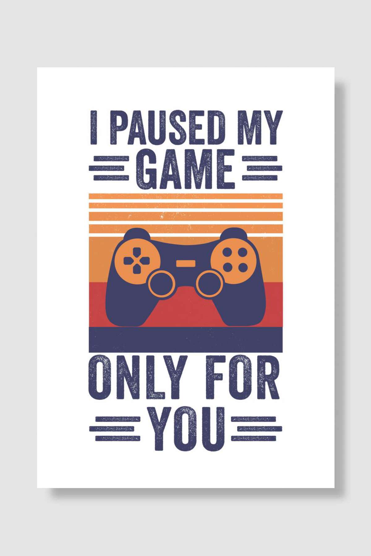 Valentines Day Video Gamer Oyun Poster Çerçevesiz Yüksek Kalite Oyun Afiş Duvar Poster