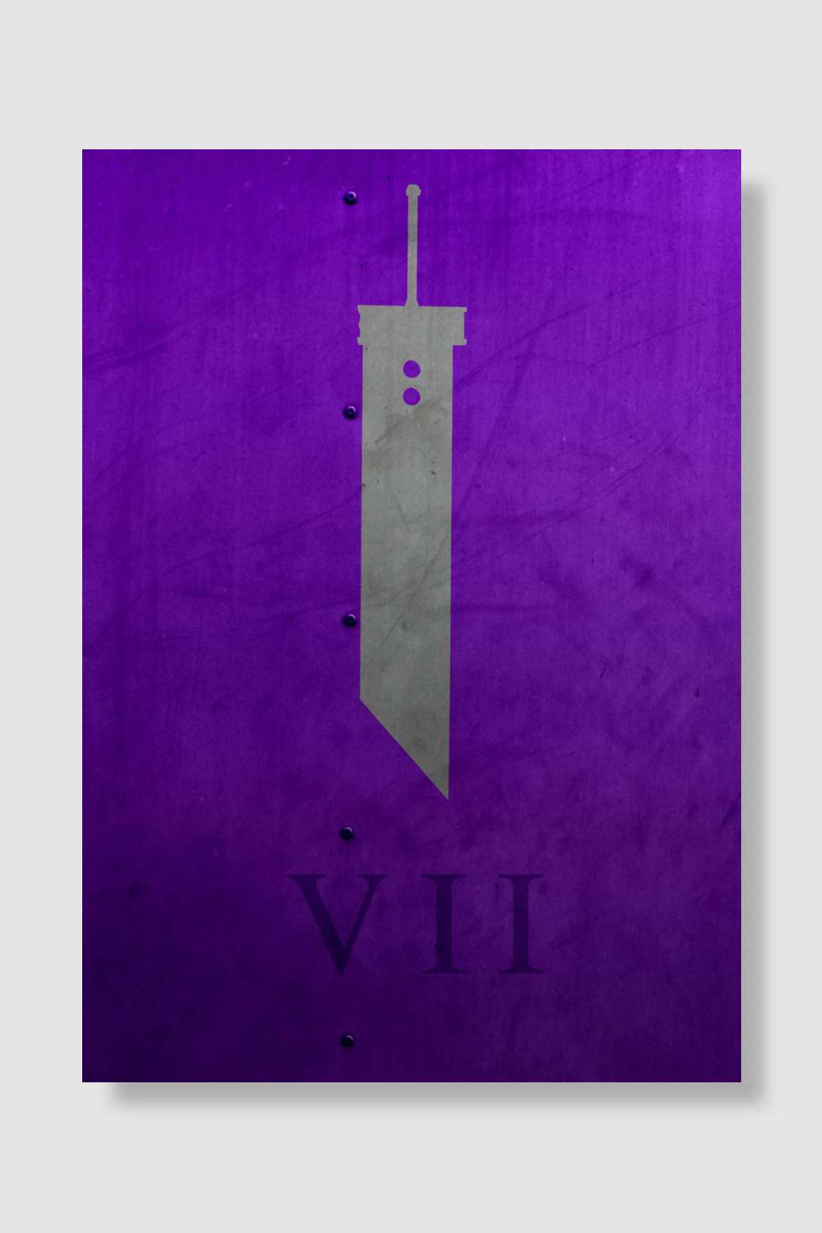 Final Fantasy VII Oyun Poster Çerçevesiz Yüksek Kalite Oyun Afiş Duvar Poster