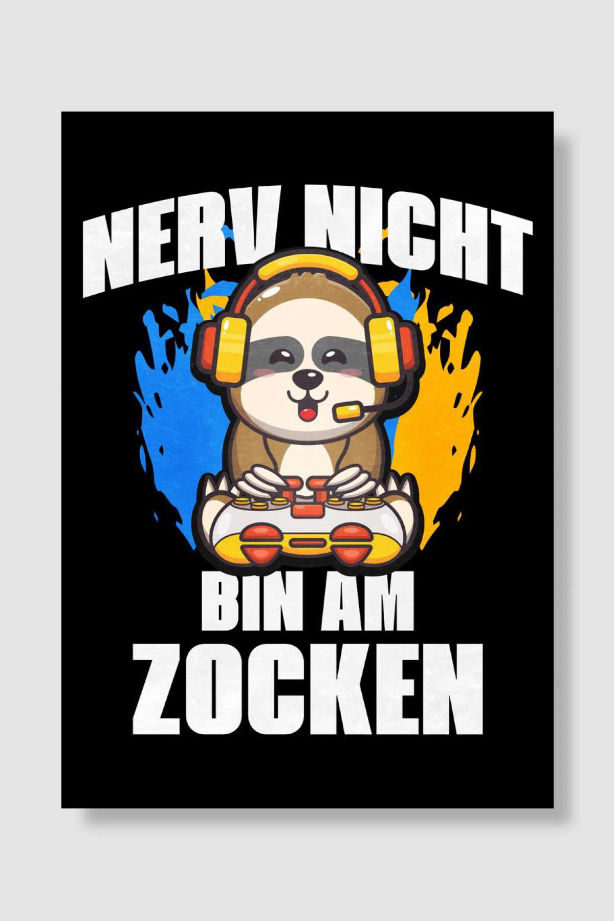 Gaming Funny Gift Oyun Poster Çerçevesiz Yüksek Kalite Oyun Afiş Duvar Poster