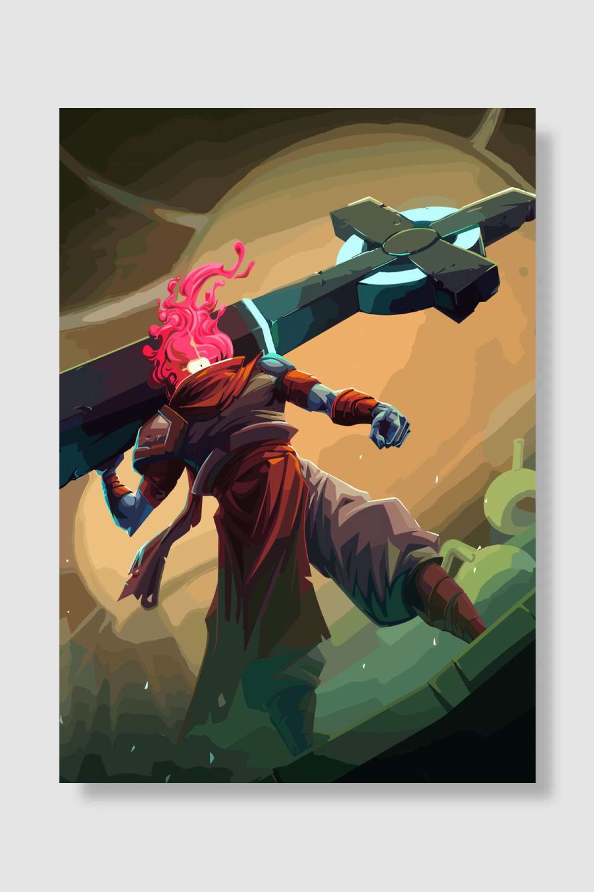 deadcell Oyun Poster Çerçevesiz Yüksek Kalite Oyun Afiş Duvar Poster - En İyi Fiyatlarla