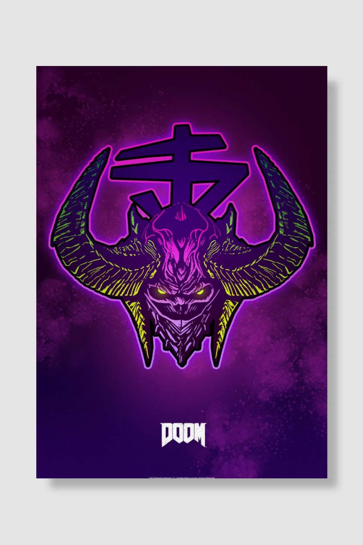 Horns Oyun Poster Çerçevesiz Yüksek Kalite Oyun Afiş Duvar Poster