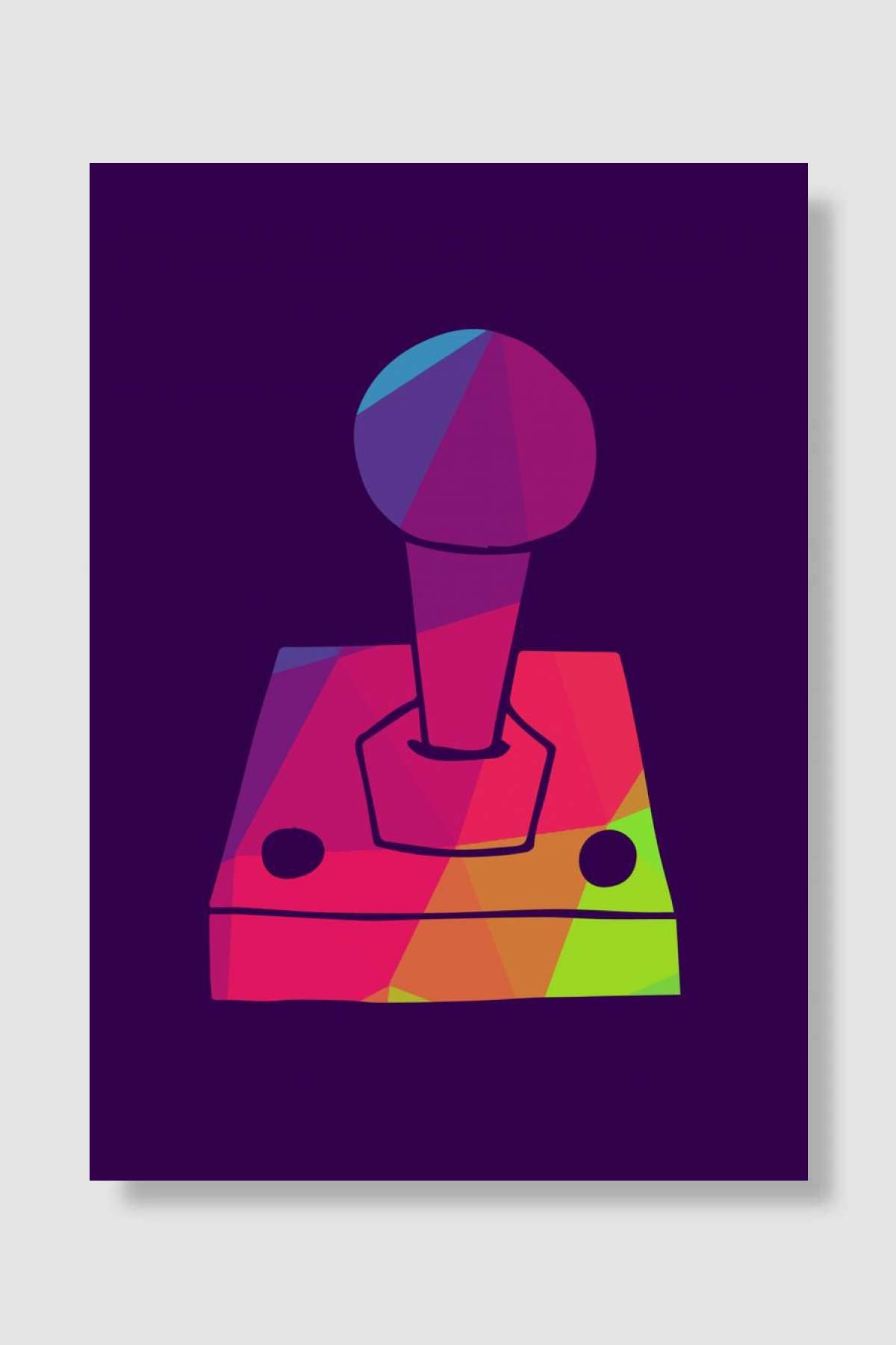 Rainbow Gaming 5 Oyun Poster Çerçevesiz Yüksek Kalite Oyun Afiş Duvar Poster